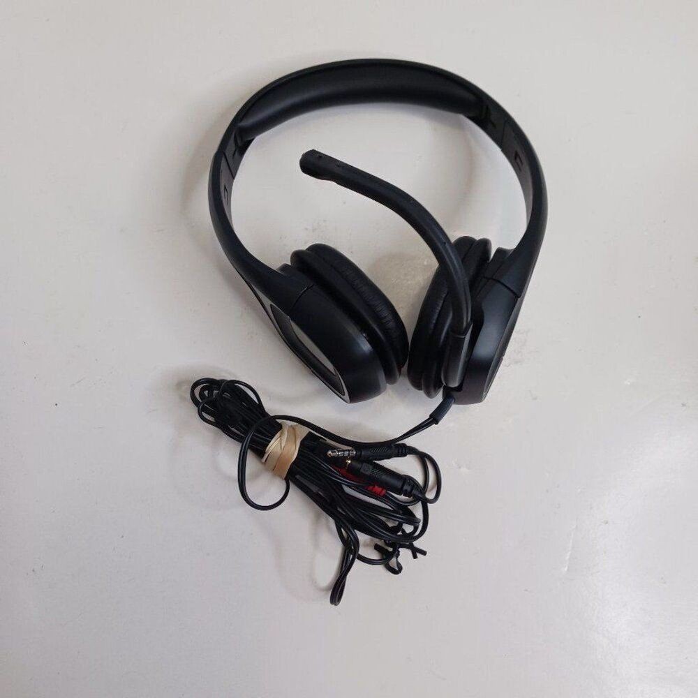 Plantronics A355 Wired Headphones w/Mic Gaming Home Office